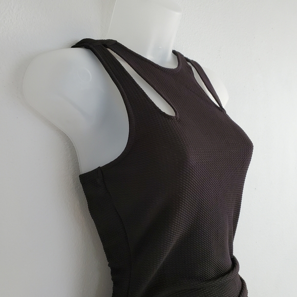 Crave Fame Cutout Bodycon Wrap Dress - Junior XS - Picture 6 of 11